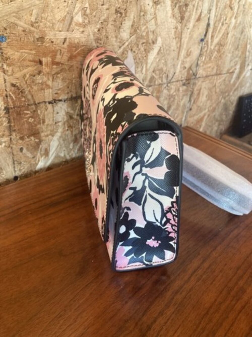 Kate Spade Carson Convertible Crossbody Bag Dahlia Pink Floral Purse Hand‎ - Picture 6 of 10